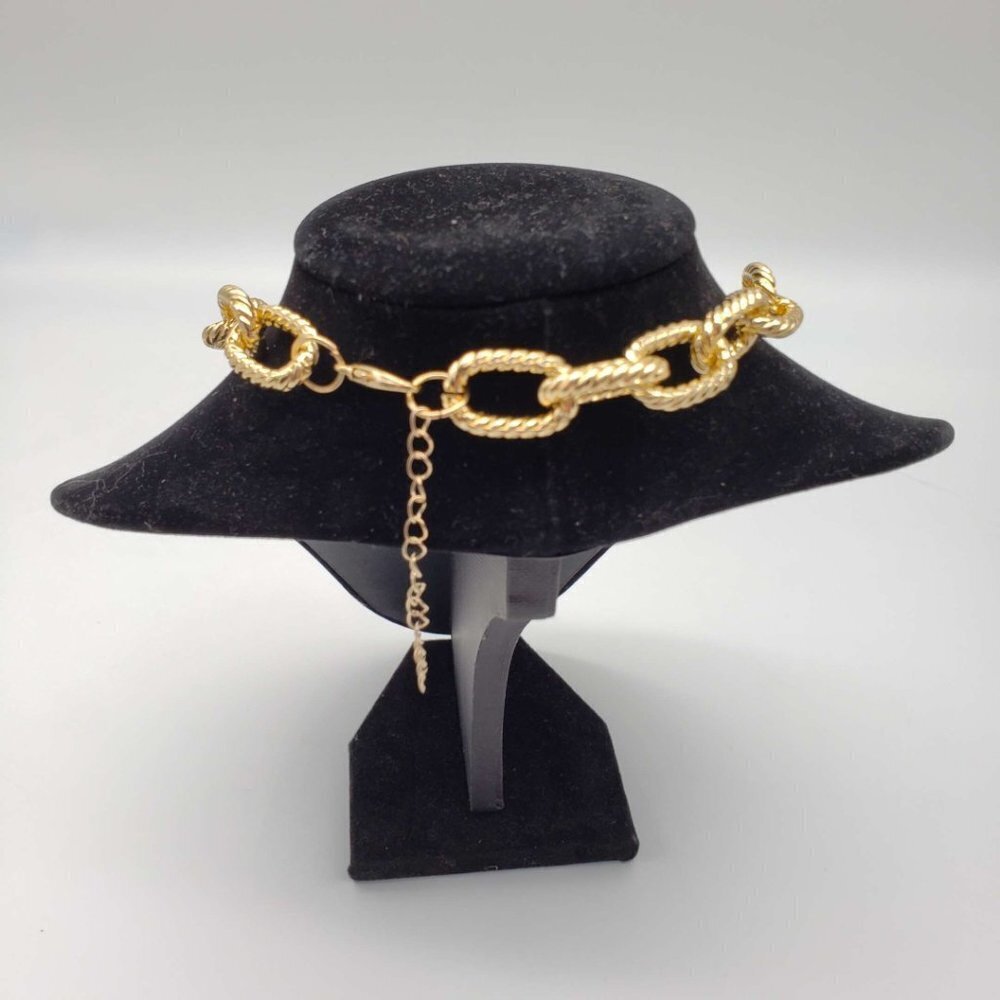 Authentic Louis Vuitton Lock & Key Gold with Unbranded Plated Chain Necklace - Picture 7 of 10